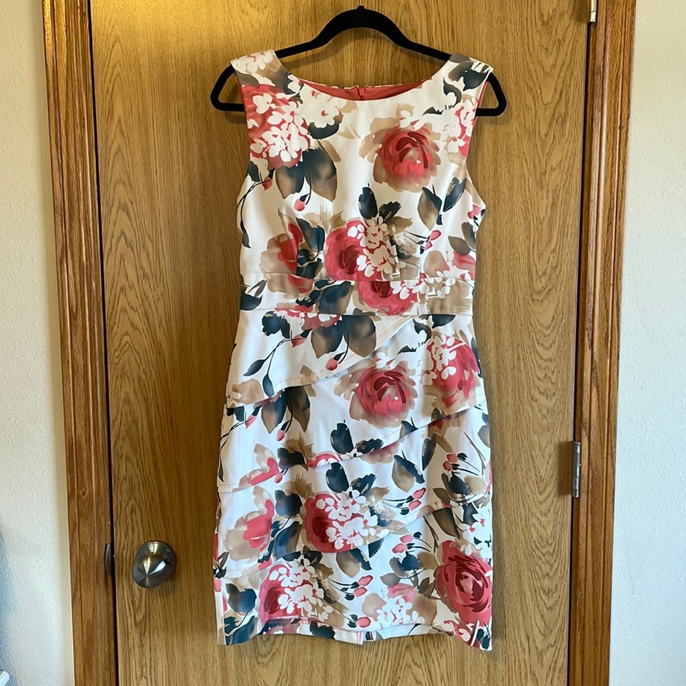 Connected Apparel Floral Dress